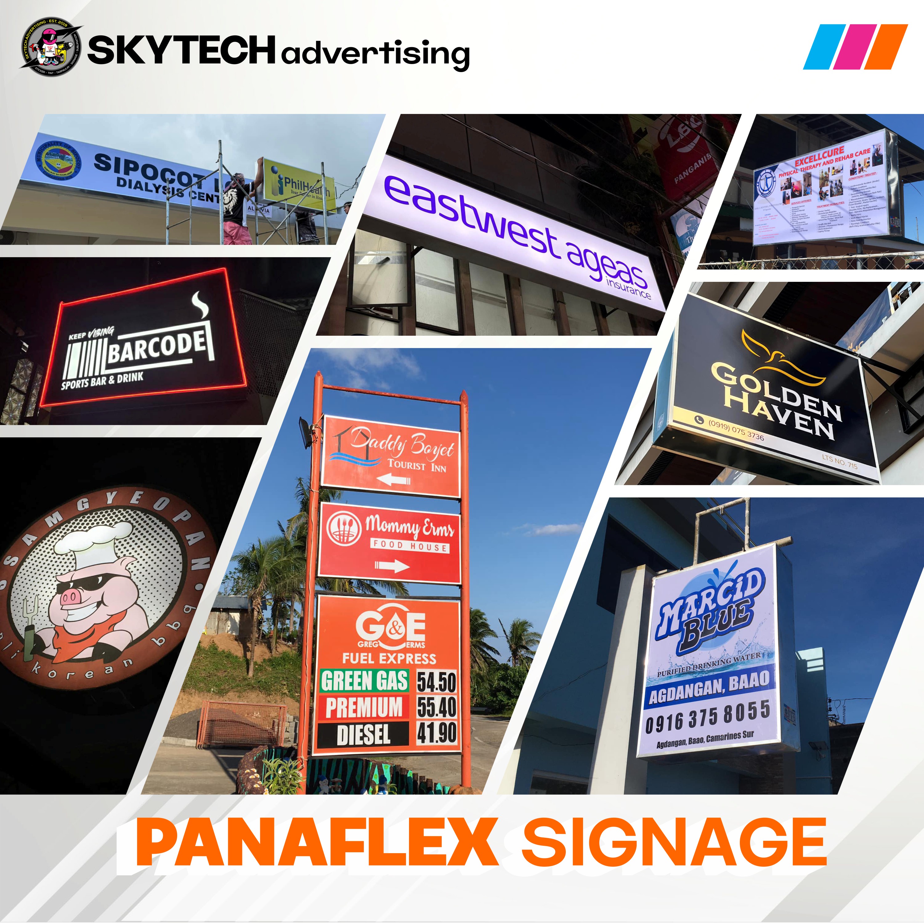 Business signage sample